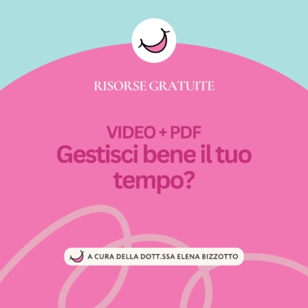 Gestisci bene il tuo tempo?